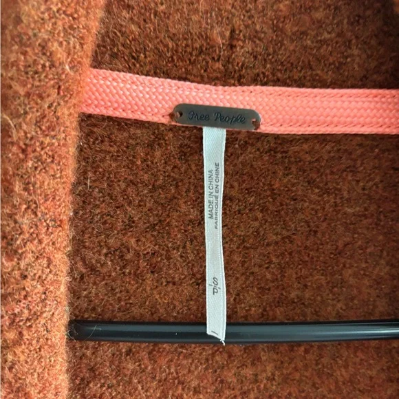 FREE PEOPLE Eucalyptus Oversized Cardigan In Mustard size S - Picture 14 of 16